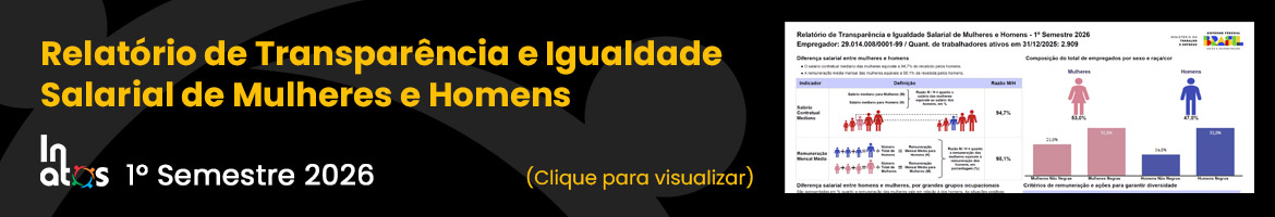 Relatório de Transparência e Igualdade Salarial - 1 Sem/ 2026